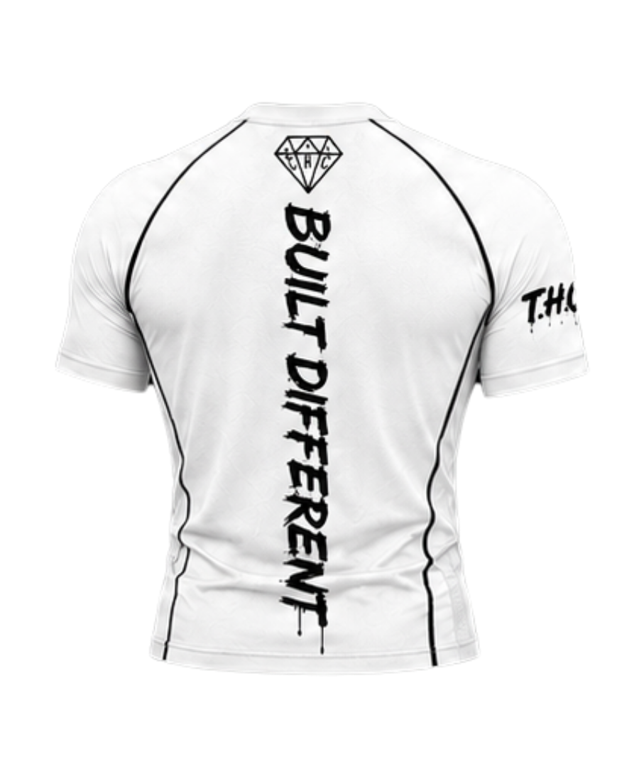 T.H.C “Diamond Performance” Compression Shirt – Limited Edition 2026 💎 (White & Black)