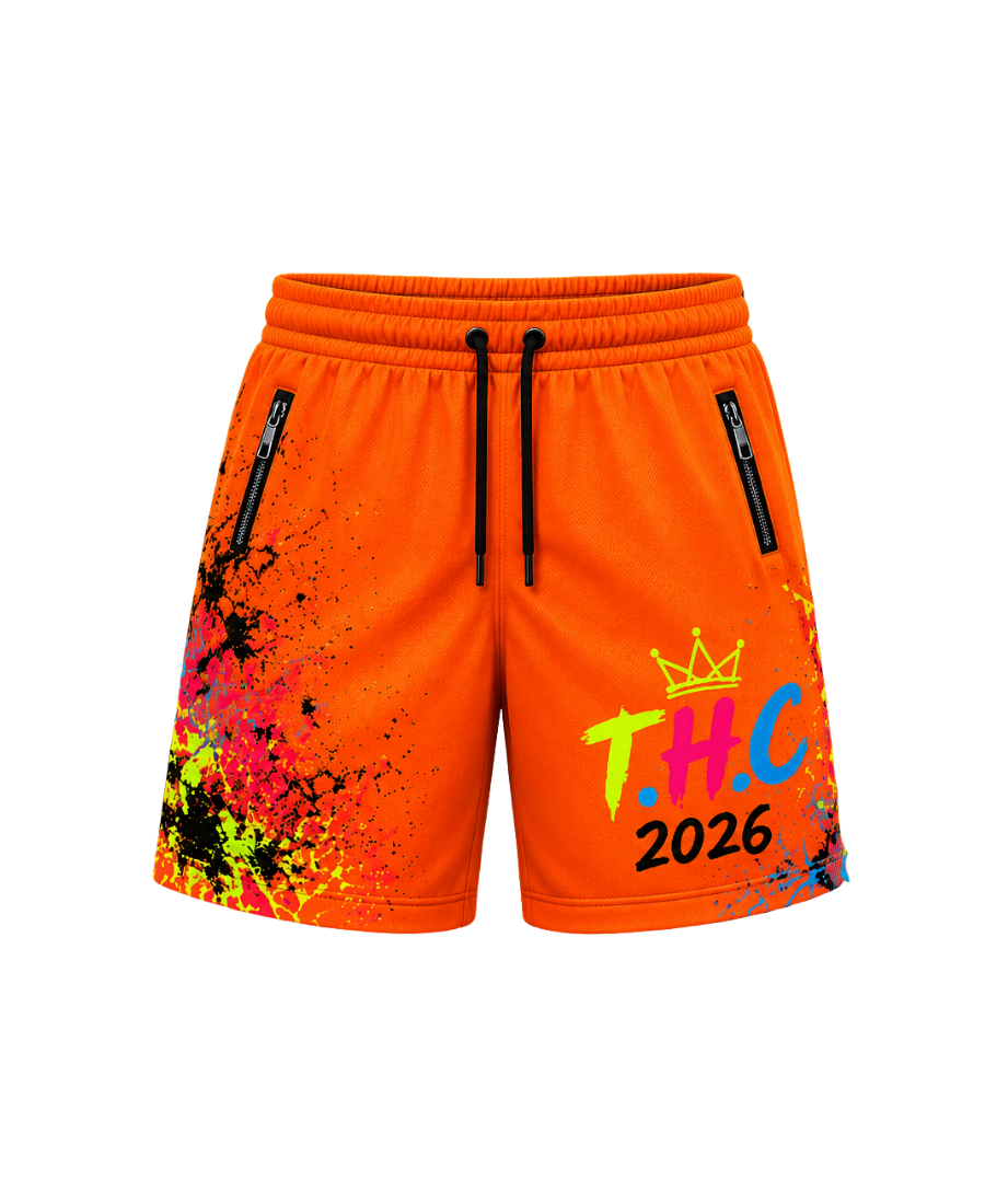 T.H.C shorts Orange