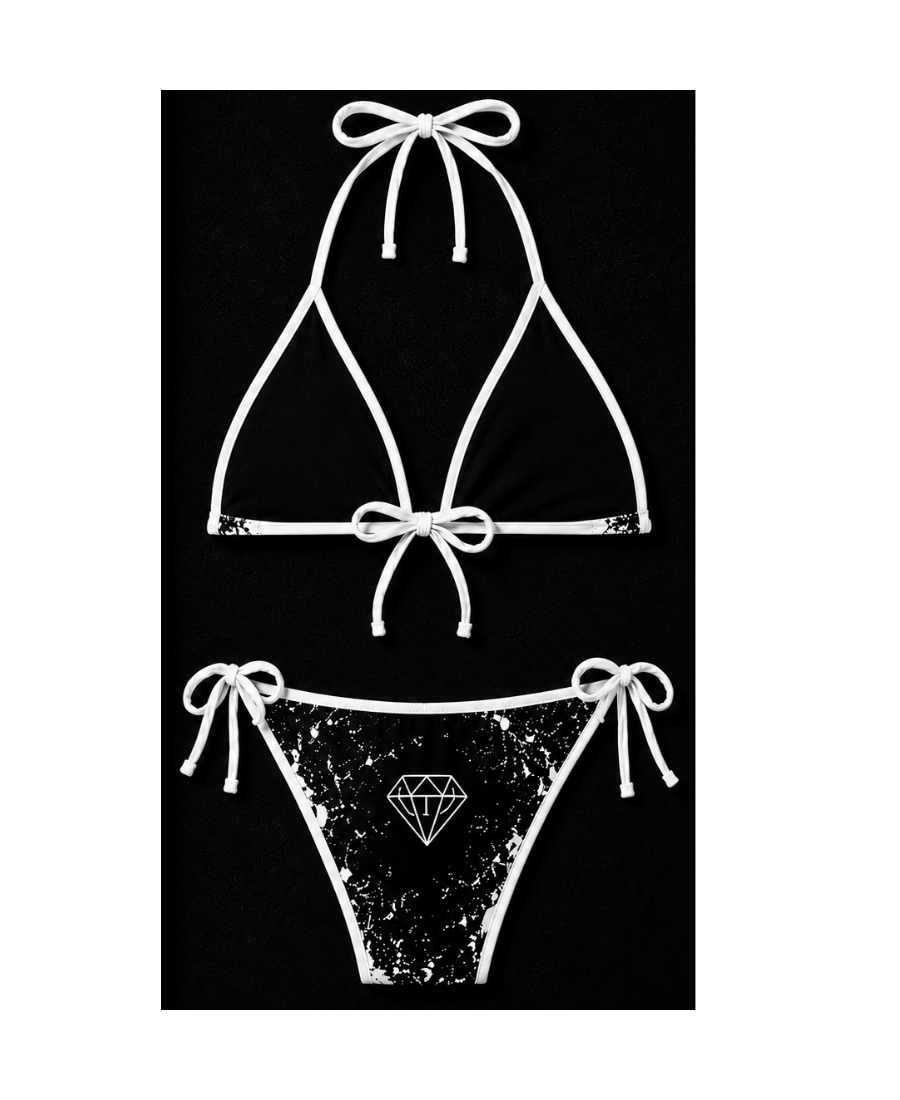 ⚪ T.H.C “White Diamond” Luxury Bikini Set – Limited Edition 2026 💎