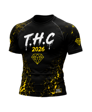 T.H.C Golden Yellow Performance Compression Shirt