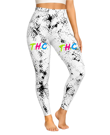 T.H.C Teal Storm Leggings (Bright White)