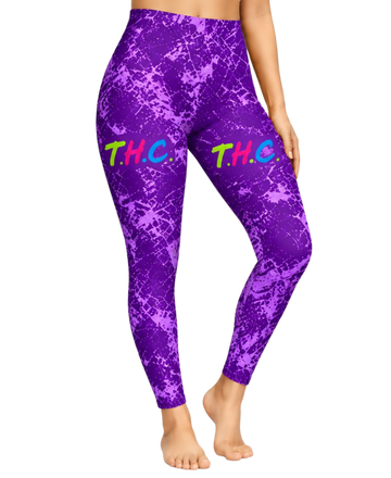 T.H.C Teal Storm Leggings (Purple)