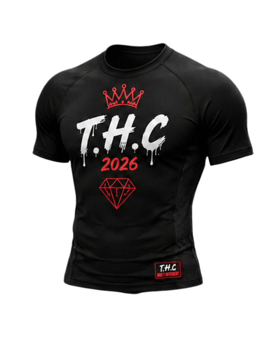 T.H.C “Diamond Performance” Compression Shirt – Limited Edition 2026 💎 (R/B)