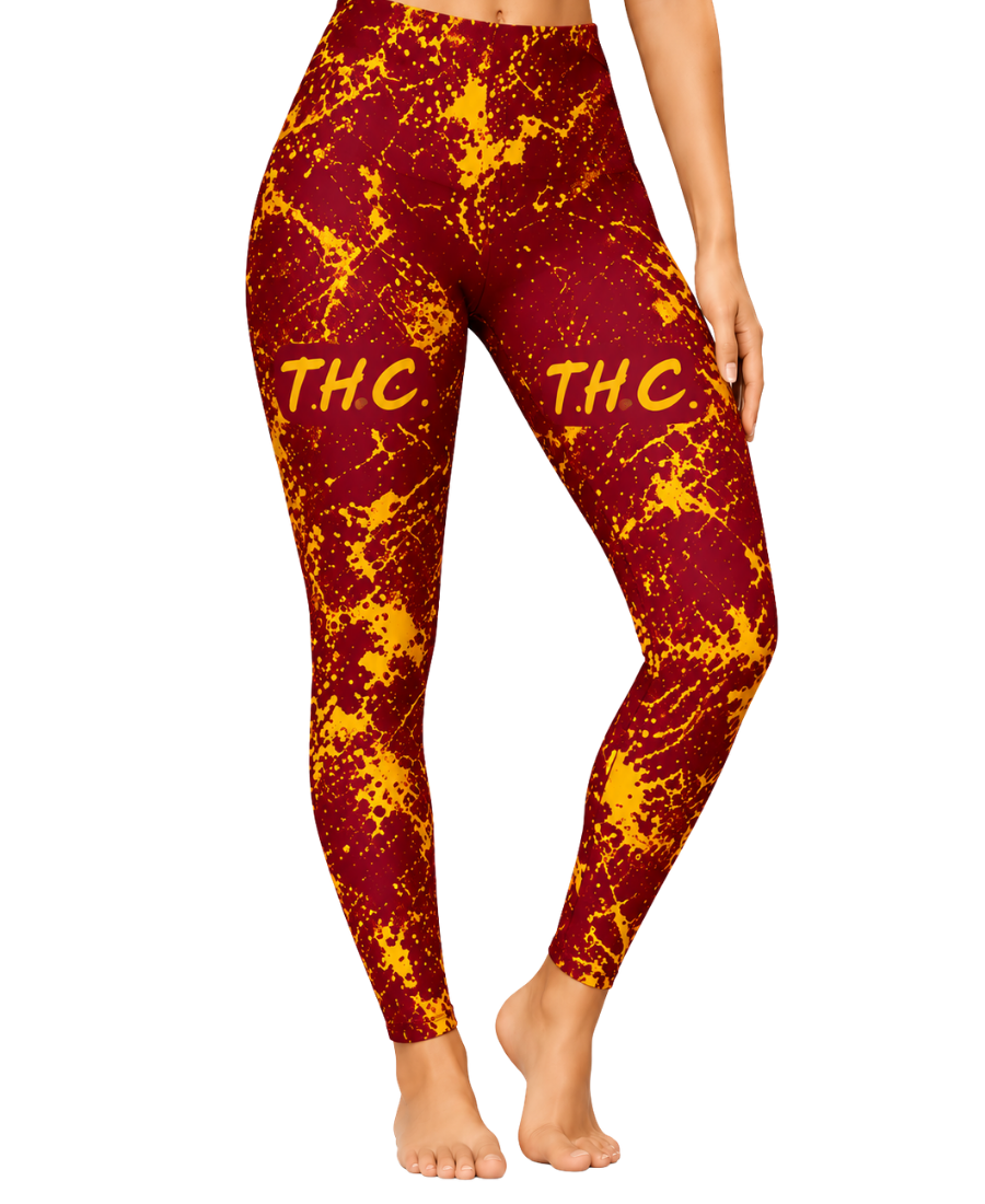 T.H.C Legacy Gold Leggings (Trojan)