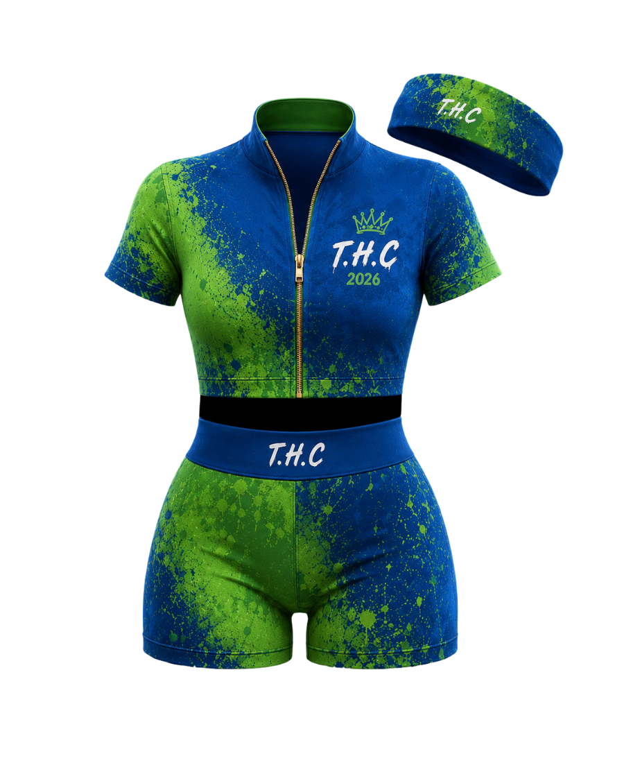 👑 T.H.C Emerald Storm 3-Piece Performance Set