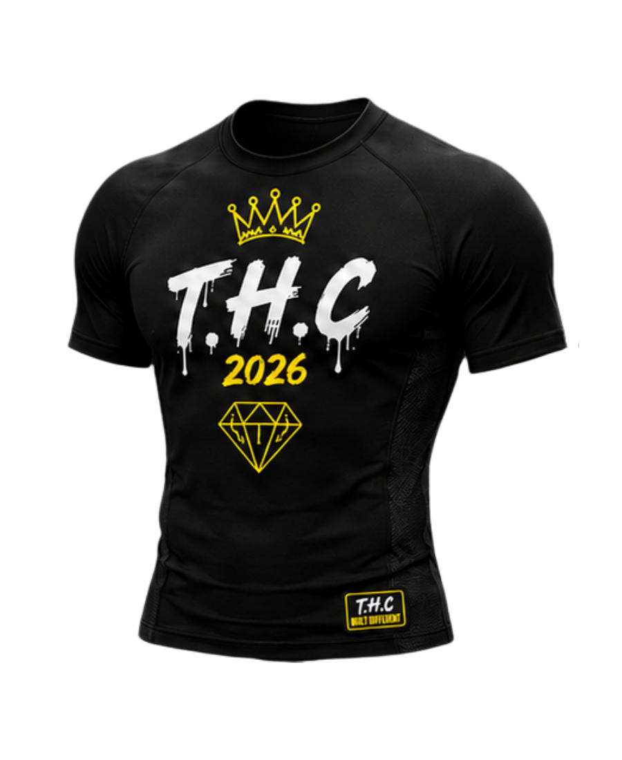 T.H.C “Diamond Performance” Compression Shirt – Limited Edition 2026 💎 (G/B)