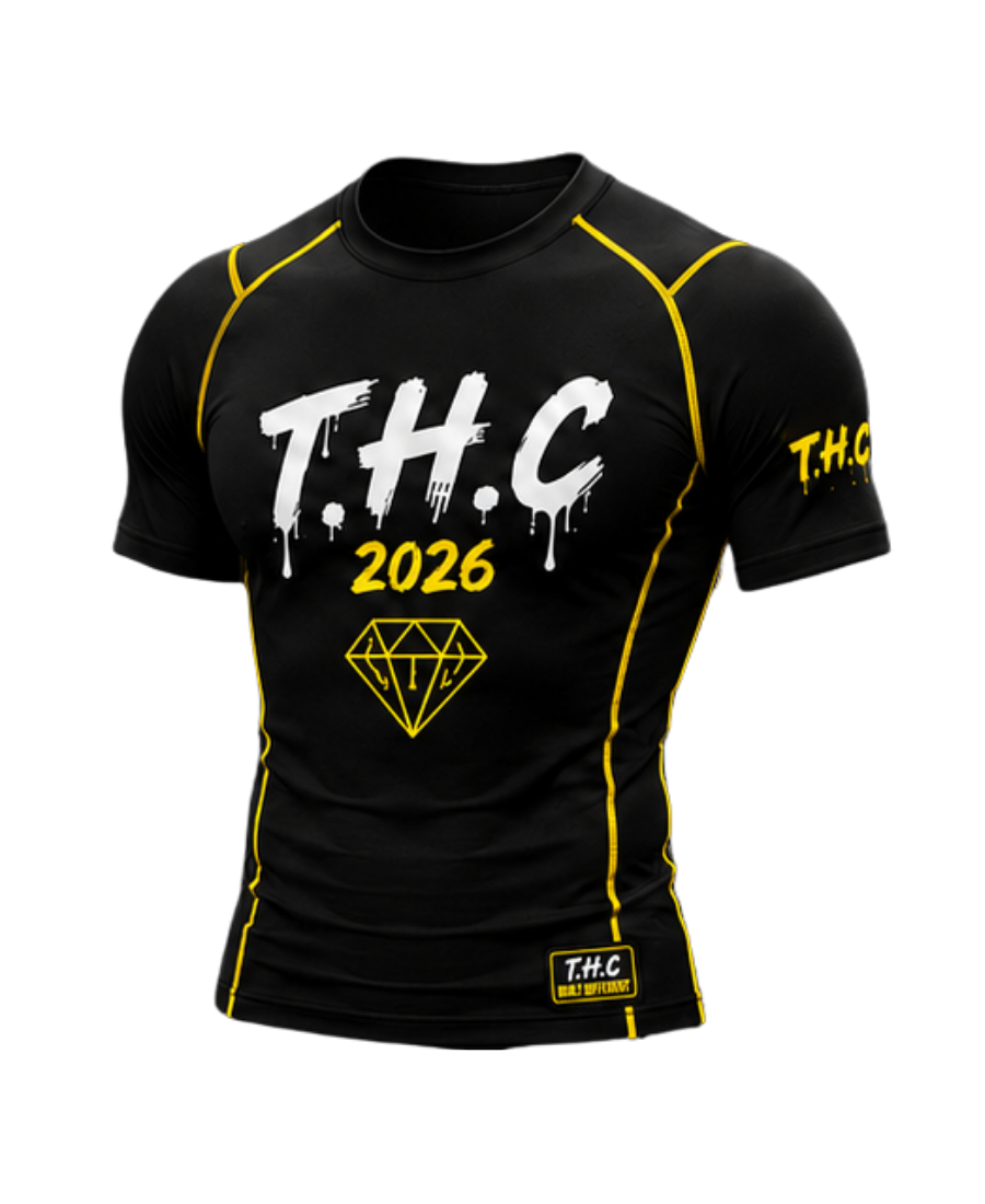 T.H.C “Diamond Performance” Compression Shirt – Limited Edition 2026 💎 (Edition G/B)