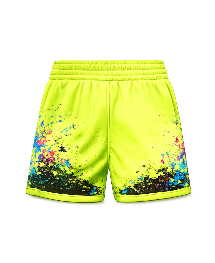 T.H.C shorts Black Yellow