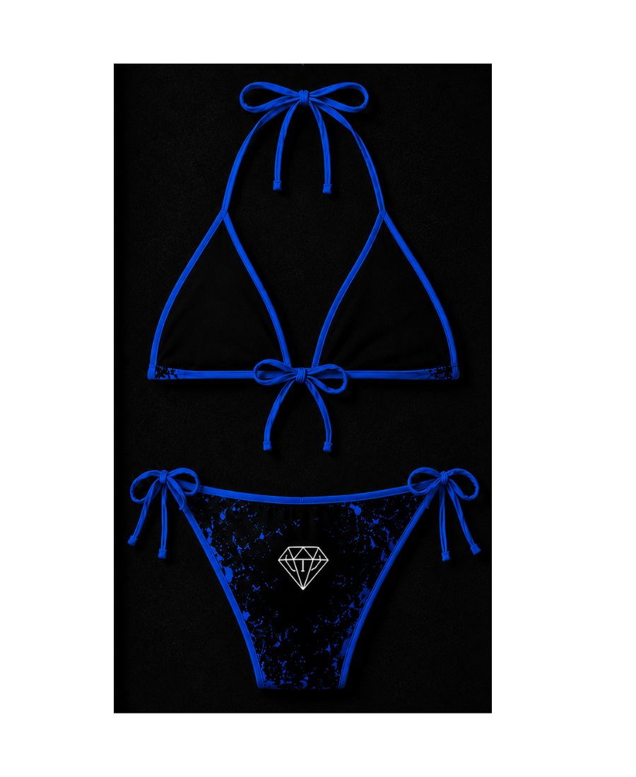 🔵 T.H.C “Blue Diamond” Luxury Bikini Set – Limited Edition 2026 💎