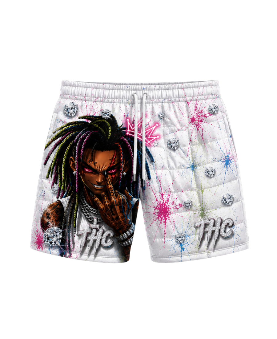 T.H.C shorts bright white